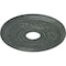 Ekena Millwork Genevieve Medallion (Canopies up to 3 1/2"), 16 1/8"OD x 3 1/2"ID x 7/8"P, Athenian Green Crackle CM16GNAGC - alternate 2